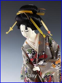 Japanese Beautiful Old Vintage Geisha Doll -Classic Geisha Style- 58cm size Japanese Beautiful Old Vintage Geisha Doll -Classic Geisha Style- 58cm size