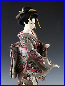 Japanese Beautiful Old Vintage Geisha Doll -Classic Geisha Style- 58cm size Japanese Beautiful Old Vintage Geisha Doll -Classic Geisha Style- 58cm size
