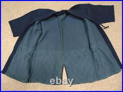 Japanese Vintage Sashiko Indigo Blue Old Kendo Jacket Size 2 Men made in Japan