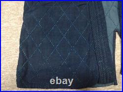 Japanese Vintage Sashiko Indigo Blue Old Kendo Jacket Size 2 Men made in Japan