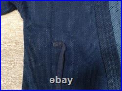 Japanese Vintage Sashiko Indigo Blue Old Kendo Jacket Size 2 Men made in Japan