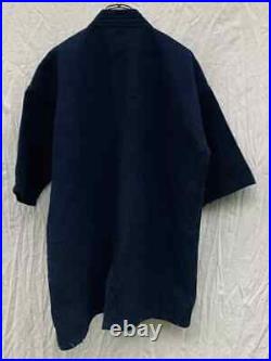 Japanese Vintage Sashiko Indigo Blue Old Kendo Jacket Size 2 Men made in Japan