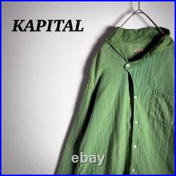 KAPITAL OLD Design Shirt Old Green From Japan