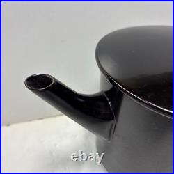 Kaiseki Lacquered Wooden Tea Bathtub Japanese Tea Ceremony Vintage Old Style