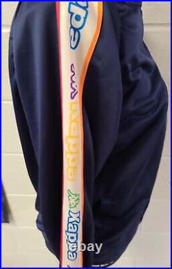 Kappa Jacket Vintage Rainbow Color size Medium # 174934 Old Style Full Sleeves