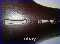 Ksm / Kashimax Vasad Vintage / Old Style Leather Saddle Nos
