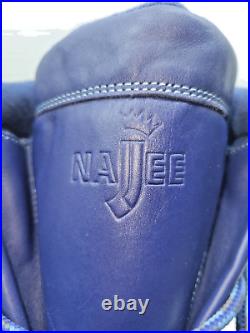 LL Cool J Rap Najee Kilimanjaro Low Leather Casual Work Boots Blue Sz 13 Rare