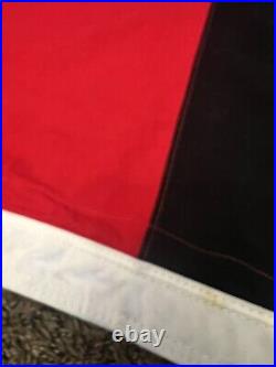 Large Vintage 71x42 Cotton Stitched German Flag Old Style No rips See Photos