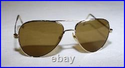 Lot 10 Vintage 1970s French New Pilot Style Metal Frame Sunglasses New Old Stock