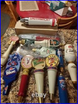 Lot of 12 SUMMIT STELLA SHITHWICKS VINTAGE COORS AND OLD STYLE Beer Tap Handle