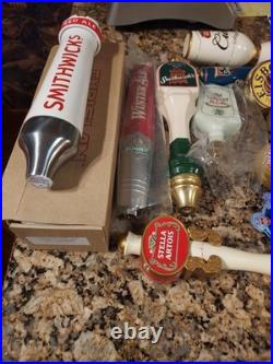 Lot of 12 SUMMIT STELLA SHITHWICKS VINTAGE COORS AND OLD STYLE Beer Tap Handle