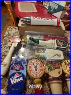 Lot of 12 SUMMIT STELLA SHITHWICKS VINTAGE COORS AND OLD STYLE Beer Tap Handle