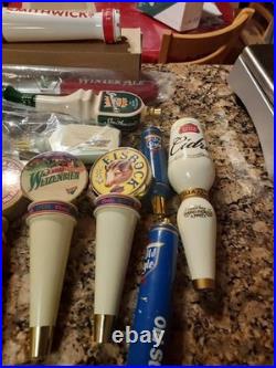 Lot of 12 SUMMIT STELLA SHITHWICKS VINTAGE COORS AND OLD STYLE Beer Tap Handle