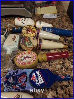 Lot of 12 SUMMIT STELLA SHITHWICKS VINTAGE COORS AND OLD STYLE Beer Tap Handle