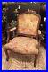 Louis-XV-Style-French-Needlepoint-Hand-Carved-Wood-Chair-Vintage-Wooden-Seat-Old-01-merh