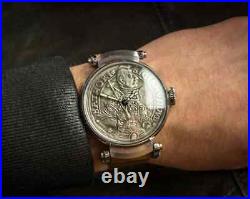 MARRIAGE WATCH 1980s coin watch Vintage custom watch exclusive old wristwatch