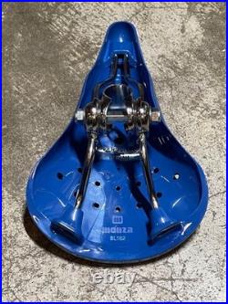 MONZA Lightning Seat Blue Old School BMX Saddle Replica of Elina Vintage Style MONZA Lightning Seat Blue Old School BMX Saddle Replica of Elina Vintage Style
