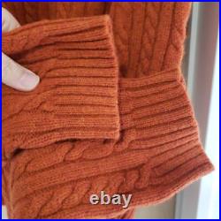 Men size XL J. Crew Orange Knit Xxl Old Vintage Top Shirt Cut Sew Original Limite
