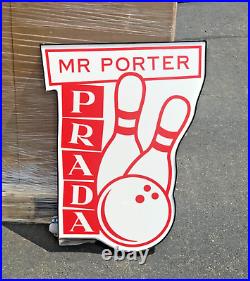 Mr Porter Prada Wall Sign used at Launch in 2018 1 of 1 This is it