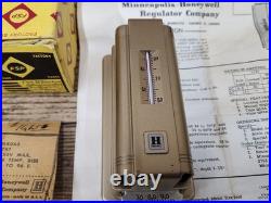 NEW Old Stock Vintage Honeywell Mid Century Modern Art Deco Style Thermostat T44