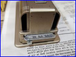 NEW Old Stock Vintage Honeywell Mid Century Modern Art Deco Style Thermostat T44