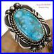 Native-American-Turquoise-Ring-Sterling-Silver-6-5-Rick-Werito-Vintage-old-style-01-ivj