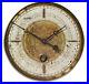 New-18-Weathered-Brass-Gold-White-Pendulum-Wall-Clock-Vintage-Old-World-Style-01-mb