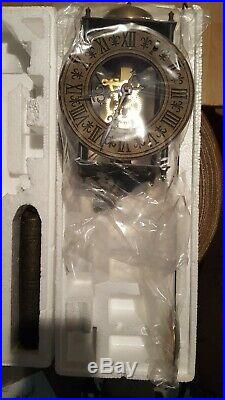 New In Box Vintage Regulator Wall Clock Antique Style Roman Numeral Old World