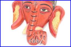 New Mask Panel Ganesha Vintage Old Style Rare Decorative Halloween Gifts