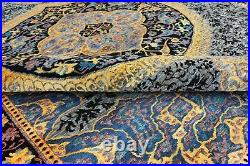 New Medallion 8'x10' ft Hand Knotted Persian Antique Old Style Silk & Area Rugs