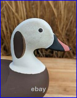 OLD SQUAW Drake Duck Decoy 15 1/4 Signed Branded Bryon Bodt Churchville MD 2010