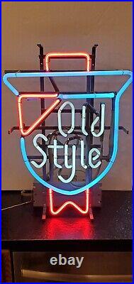 OLD STYLE Beer Vintage Neon Light Sign