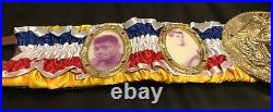 OLD STYLE VINTAGE RING MAGAZINE Championship Boxing Belt. WBC IBF WBO IBO