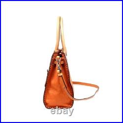 OLD TREND Westland Satchel Bag Retro Vintage, Western Style Genuine Leath