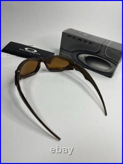 Oakley plate old style straight jacket blue flare color Vintage sunglasses