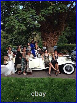Occasion Hire Beauford Car, vintage classic date night, old bentley-style, London