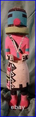 Old Hopi 1950's 60's Vintage Kachina Fred Harvey Route 66 Style