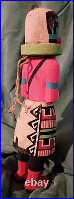 Old Hopi 1950's 60's Vintage Kachina Fred Harvey Route 66 Style