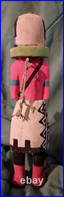 Old Hopi 1950's 60's Vintage Kachina Fred Harvey Route 66 Style
