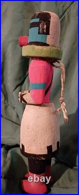 Old Hopi 1950's 60's Vintage Kachina Fred Harvey Route 66 Style