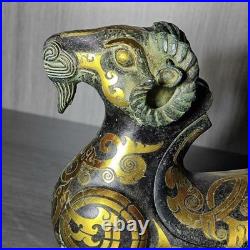 Old House Store Bronze Sheep Lantern Ornament, Vintage Style, Dimensions Not Spe