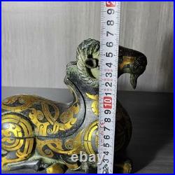 Old House Store Bronze Sheep Lantern Ornament, Vintage Style, Dimensions Not Spe