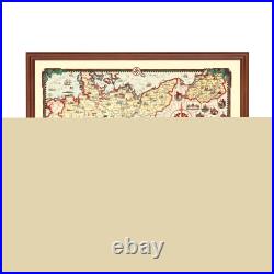 Old Map of Germany 1935 Vintage Germany Art Wall Decor