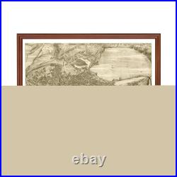 Old Map of Portland, ME 1876 Vintage Portland Maine Art Old Map of Portland, ME 1876 Vintage Portland Maine Art