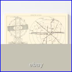 Old Map of Reese Air Force Base Vicinity, TX 1952 Vintage Old Map of Reese Air Force Base Vicinity, TX 1952 Vintage