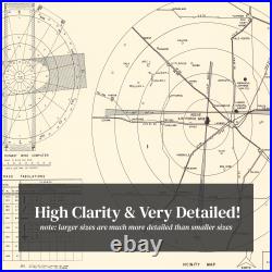 Old Map of Reese Air Force Base Vicinity, TX 1952 Vintage Old Map of Reese Air Force Base Vicinity, TX 1952 Vintage