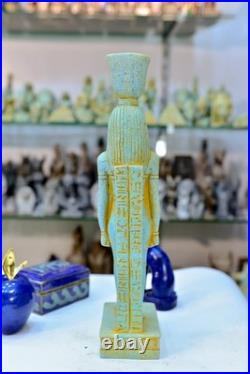 Old Style Museum Piece of Hathor Egyptian Pharaonic Statue