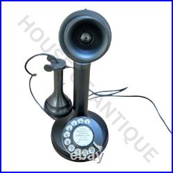 Old-Style Rotary Candlestick Phone Vintage Telephone Home Decoration Old-Style Rotary Candlestick Phone Vintage Telephone Home Decoration