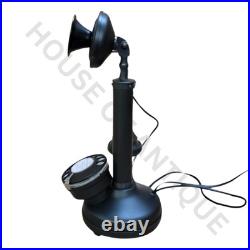 Old-Style Rotary Candlestick Phone Vintage Telephone Home Decoration Old-Style Rotary Candlestick Phone Vintage Telephone Home Decoration