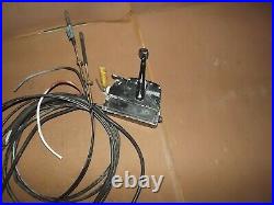 Old Style Vintage Mercury Control Box 45958A5 and 13 ft cables 7 pin side plug
